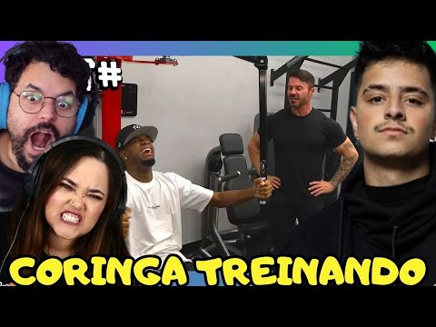 IMPOSSIVEL NÃO RIR COM OCLENIS NO TREINO DO CARIANI! EP 12 ‹ REACT ›