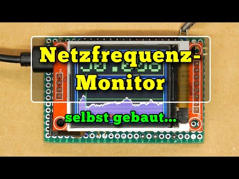 My mains frequency monitor - very easy to build!
