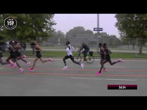 Eliud Kipchoge video observation by Gray Caws