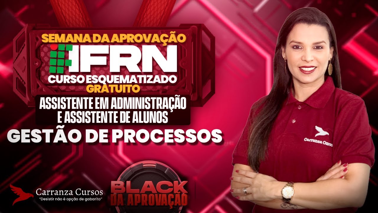 IFRN - Gestão de Processos  - Assistente em Administração e Assistente de Alunos - Concurso