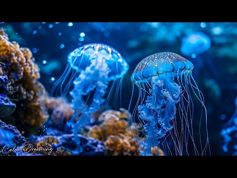 Jellyfish Aquarium • Healing of Insomnia, Stress, Anxiety and Depression • MELATONIN RELEASE #23