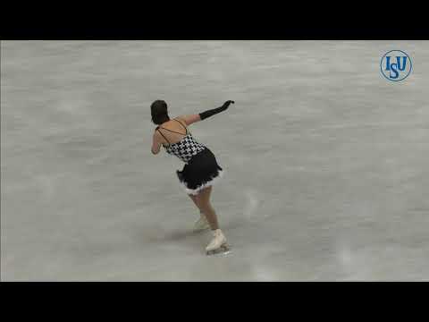 Lesley RIDLEY. Oberstdorf 2018. Bronze Ladies III A - Artistic. 1 place