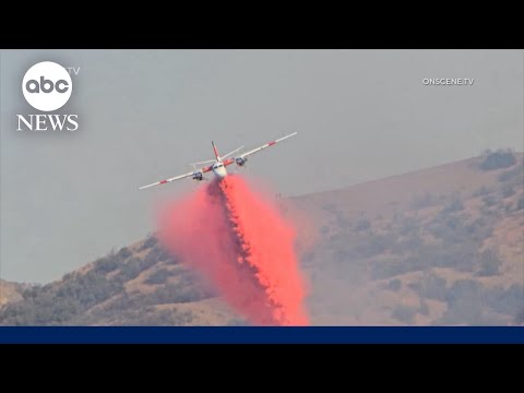 Explosive wildfires raging across the West