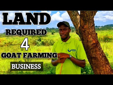How Much Land Is Required For Goat Farming Business |2023