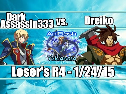 AniClash: Yukianesa - BBCP - [L-Bracket] - darkassassin333 (Jin) vs Dreiko (Bang)
