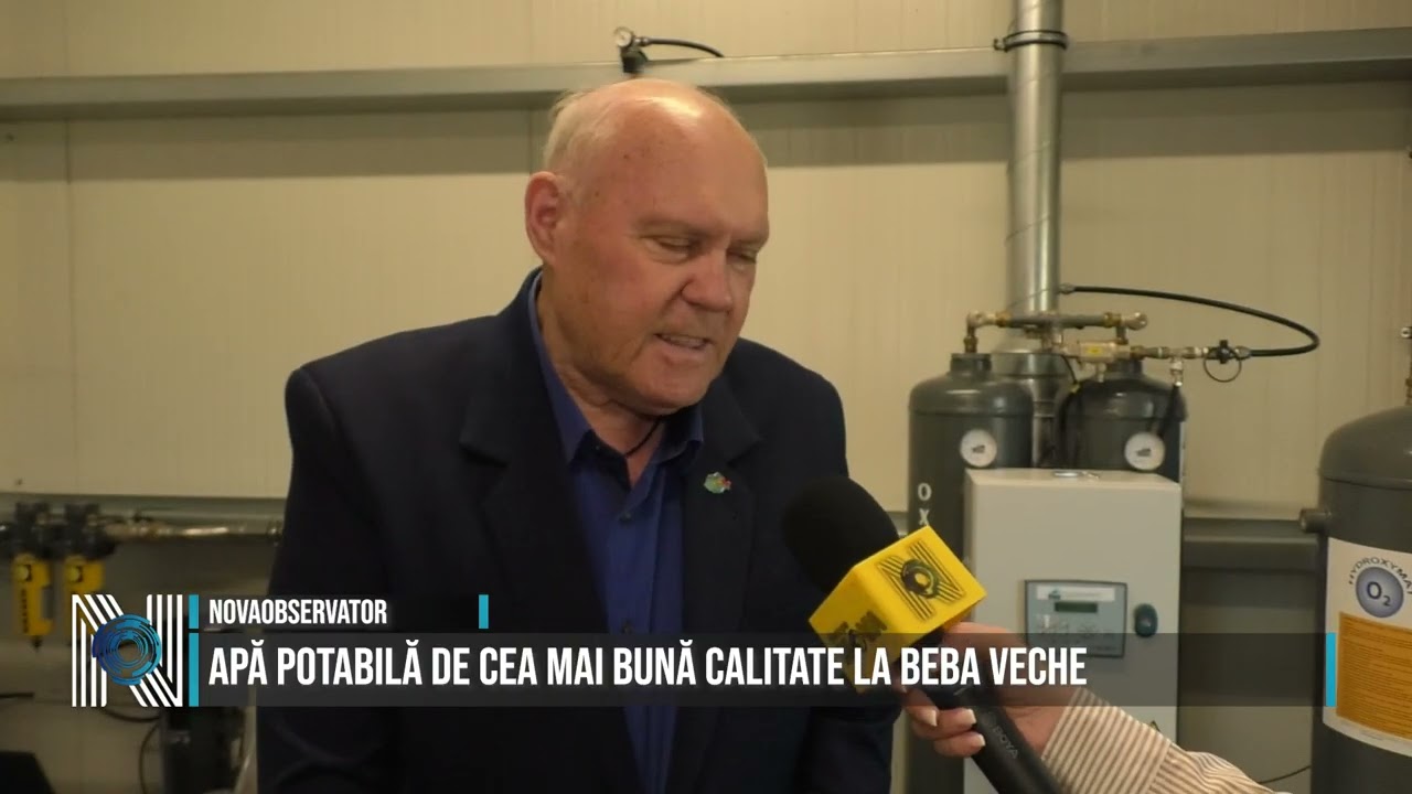 Apă potabilă de cea mai bună calitate la Beba Veche