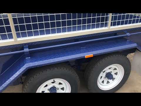 Modern Trailers Heavy Duty Tandem Caged Trailer