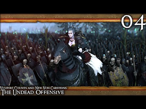 Building The Largest Vampire Count Offensive Ever | Warhammer 2 Fully Modded VC Campaign #4