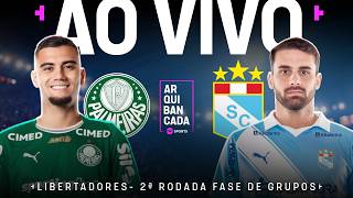 AO VIVO: PALMEIRAS X SPORTING CRISTAL (PRÉ-JOGO, NARRAÇÃO E PÓS-JOGO) | LIBERTADORES 2026