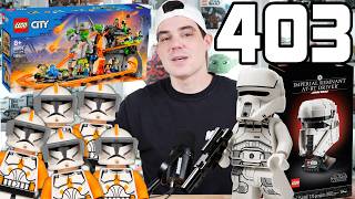 LEGO Star Wars Fell Off? I Could've Made $80,000 MORE? LEGO POWER MINERS RETURNS! | ASK MandR 403
