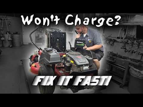 Toro Zero Turn Not Charging Battery? How To Test / Fix Stator & Regulator On TimeCutter - Full Guide