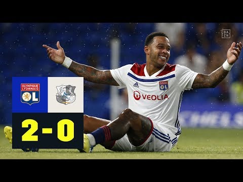 Lyon dank Memphis Depays Freistoß-Hammer oben auf: Lyon - Amiens 2:0 | Highlights | Ligue 1 | DAZN