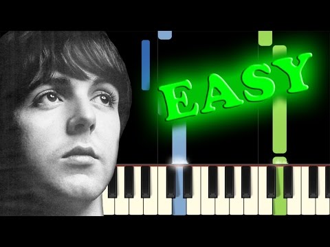 Yesterday - The Beatles piano tutorial