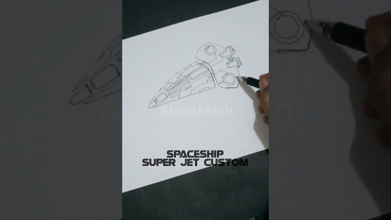 SPACESHIP SUPER JET CUSTOM (MEGA CONCEPTS) #shorts