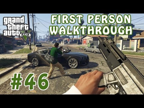 GTA V Xbox One First Person Walkthrough Part 46 - Downhill Biking