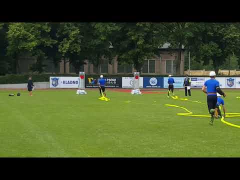 24 6 2018 Požární útok HZS Beroun