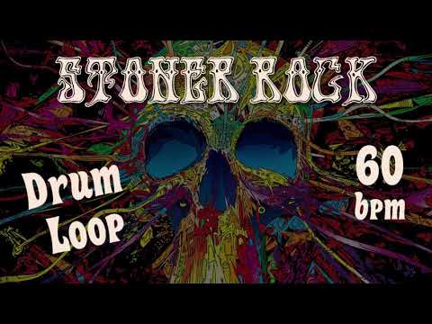 Stoner Rock Drum Loop - 60 bpm