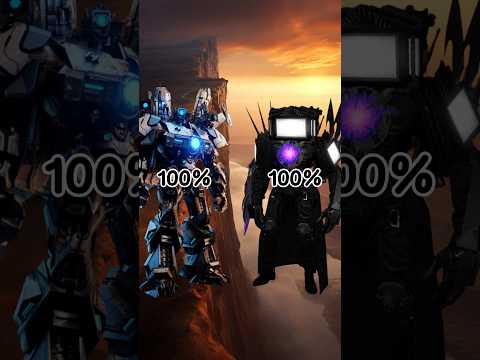 Titan cameraman vs titan tvman #skibiditoilet