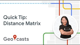 What is the Distance Matrix API?