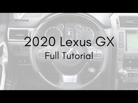 2020 Lexus GX Full Tutorial - Deep Dive