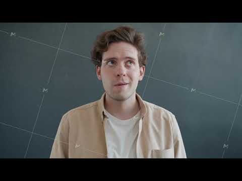 Frustrated guy rotating eyes looking around then staring at camera with confused face on gray