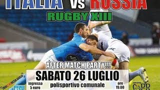 preview picture of video 'Coppa Europa FIRL Italia XIII - Russia XIII'