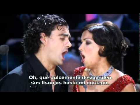 O soave fanciulla Anna Netrebko y Rolando Villazón (subtitulado)