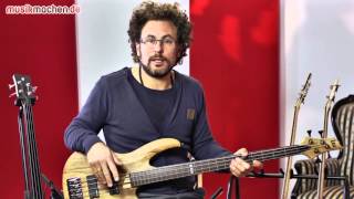 Video thumbnail for Ibanez, LTD, RockBass & Squier Fretless-Bässe unter € 500 im Vergleich by musikmachen.de