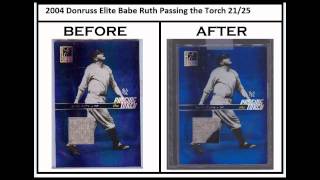 Fake Babe Ruth Patches on eBay TWO Scammers EXPOSED Donruss Elite & Leaf Certified