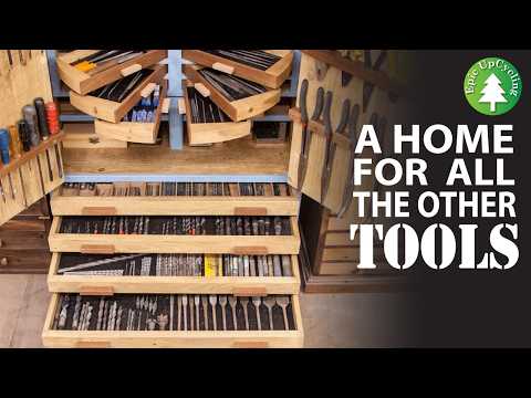 A Home For All The Other Tools. Workshop Storage made from Pallets and Scrap.