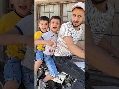خفت مايزعلو 😣💥 ورجعت أخذتن بلماتور 🛵