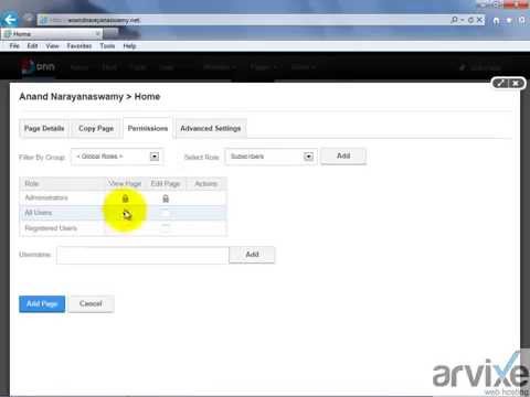 Working with DotNetNuke Module