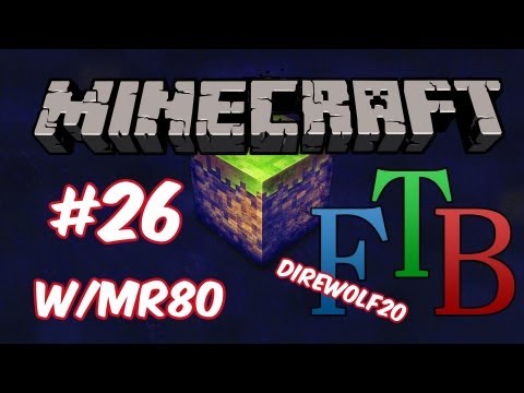 Minecraft Direwolf20 FTB MP Let's Play [Ep26]- Chainsaw, Mining Drill, And Lappack!!!