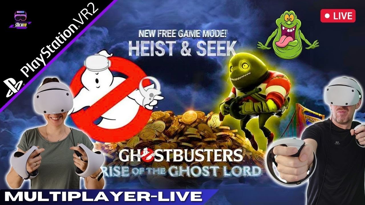 Stocki VR - Der neue Spielmodus! Ghostbusters: Rise of the Ghost Lord - PSVR2 // Playstation VR2 - LIVE