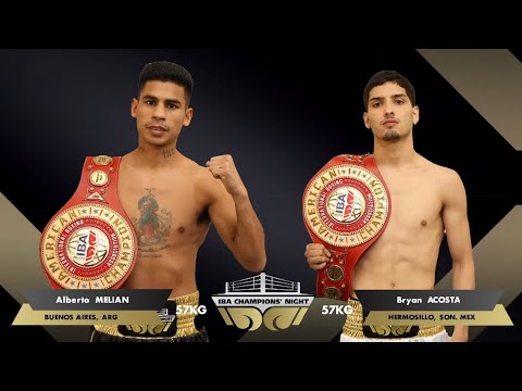 57kg  Alberto MELIAN (ARG) vs Bryan ACOSTA (MEX) | IBA Champions' Night | April 6, 2024