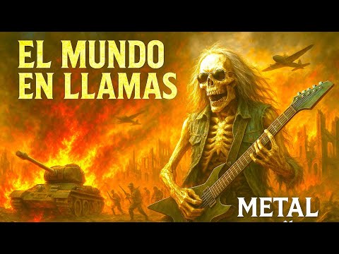 🔥 EL MUNDO EN LLAMAS | Metal by Piko 🎸🔥