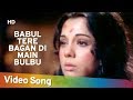 Babul Tere Bagan Di Main Bulbul Jheel Ke Us Paar 1973 Mumtaz Pran Filmi Gaane