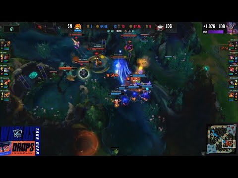 "KANAVI!!" Game deciding Ocean Soul Play | JDG vs. SN | CaptainFlowers HYPE | Worlds Quarterfinals