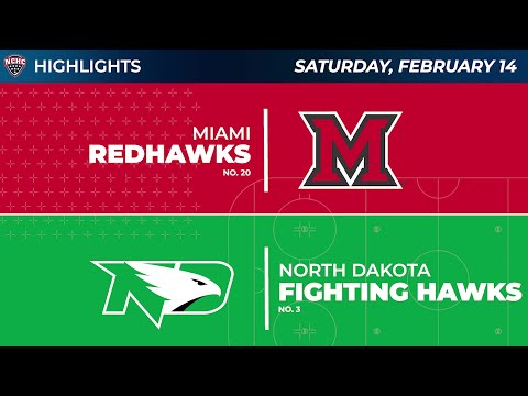 2/14/26 - Miami at North Dakota Highlights