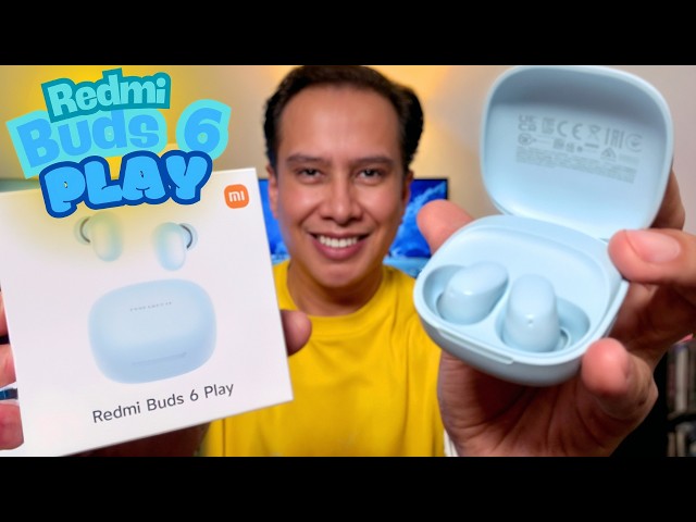 Vídeo relacionado con XIAOMI Redmi Buds 6 Play - Auriculares inalámbricos, cancelación de Ruido, Ligeros, hasta 36 Horas de autonomía, Bluetooth 5.4, Negro (Versión ES)
