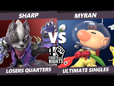 FFR East Ultimate Losers Quarters - NEST | Sharp (Wolf) Vs. Noble | Myran (Olimar) SSBU Singles