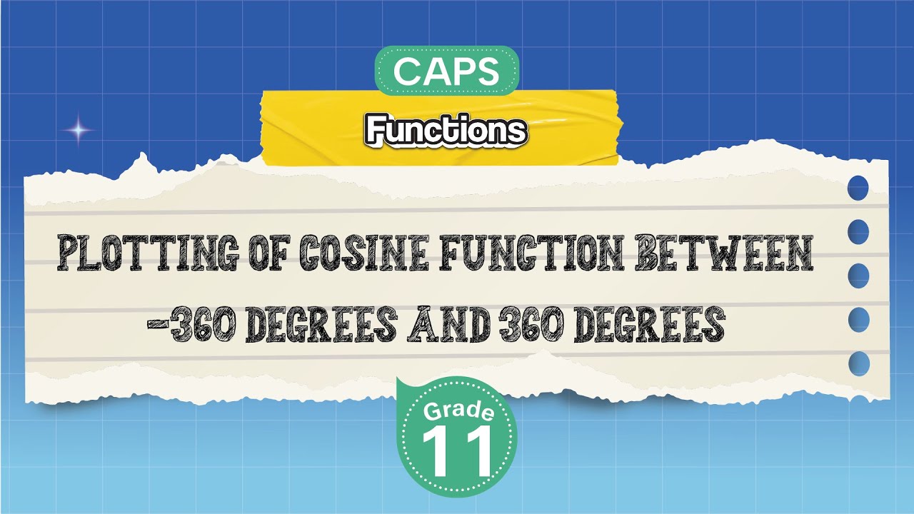 [GRADE 11] Plotting of Cosine Function Between -360 Degrees and 360 Degrees
