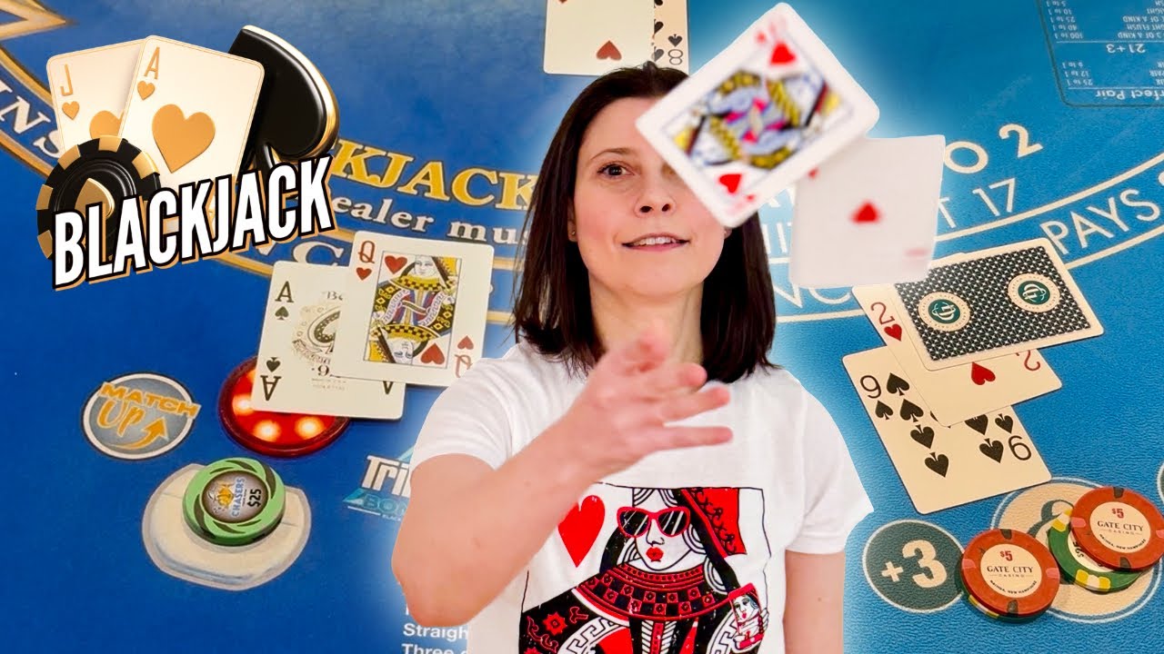 Blackjack At TWO Casinos