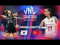 🇰🇷KOR vs. 🇹🇷TUR - Highlights | Week 2 | Women's VNL 2024