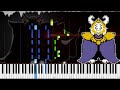 Undertale // Asgore | LyricWulf Piano Tutorial on Synthesia // OST 77