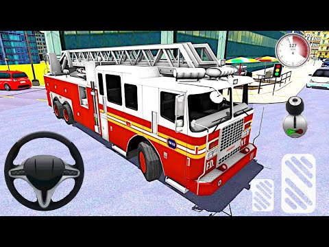 City Fire Truck Rescue 911 Firefighter Simulator Android Gameplay