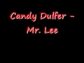 Candy Dulfer - Mr. Lee