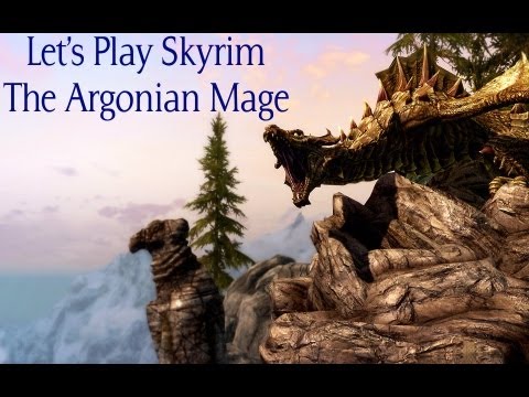 Let's Play Skyrim : The Argonian Mage Part 371, When Dragons Attack!