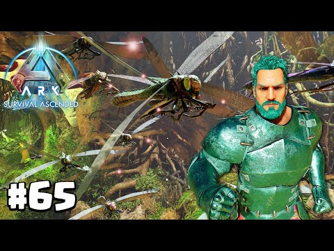 1 MILHÃO DE INSETOS ME ATACARAM - ARTEFATO DO IMUNE - ARK: SURVIVAL ASCENDED - THE ISLAND  #65