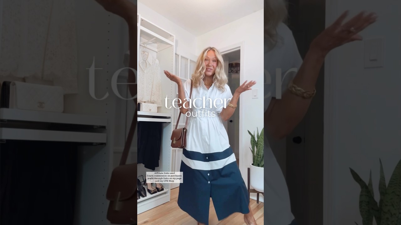 Teacher outfits 🍎